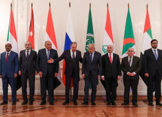 المجموعة الوزارية العربية تتوجه الى وارسو للقاء وزير الخارجية الأوكراني المجموعة الوزارية العربية تتوجه الى وارسو للقاء وزير الخارجية الأوكراني