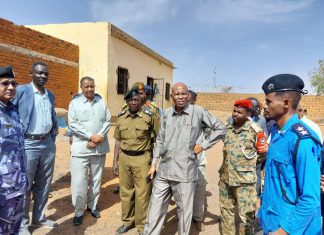 والي غرب كردفان المكلف يتفقد سجن الفولة والي غرب كردفان المكلف يتفقد سجن الفولة