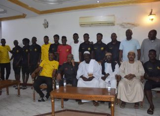 مدير شرطة شمال كردفان يزور بعثة نادي المريخ العاصمي مدير شرطة شمال كردفان يزور بعثة نادي المريخ العاصمي