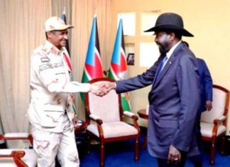 دقلو: نرحب بإعلان القيادة بجنوب السودان تشكيل القيادة الموحدة للقوات النظامية دقلو: نرحب بإعلان القيادة بجنوب السودان تشكيل القيادة الموحدة للقوات النظامية