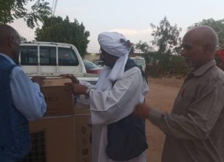 تدشين عربات جديدة ومعينات عمل للمراكز الصحية بسنار تدشين عربات جديدة ومعينات عمل للمراكز الصحية بسنار