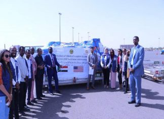 مساعدات إنسانية ومعدات لصالح اللاجئين الاثيوبيين والارتريين بالسودان مساعدات إنسانية ومعدات لصالح اللاجئين الاثيوبيين والارتريين بالسودان