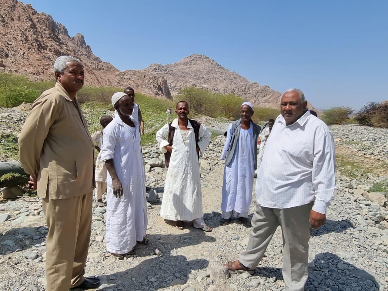 والى البحر الاحمر المكلف يتفقد مصادر مياه بورتسودان والى البحر الاحمر المكلف يتفقد مصادر مياه بورتسودان