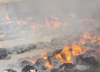 حريق بمحلج محمد يوسف بمارنجان يؤدي لخسائر فادحة حريق بمحلج محمد يوسف بمارنجان يؤدي لخسائر فادحة