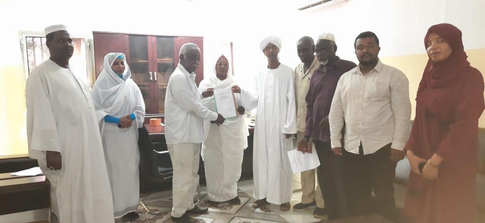 محلية ربك تتسلم ورقة مبادرة تنظيم العاصمة محلية ربك تتسلم ورقة مبادرة تنظيم العاصمة