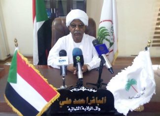 والي الشمالية المكلف يتلقى تهاني العيد بأمانة الحكومة والي االشمالية المكلف يتلقي تهاني العيد بأمانة الحكومة