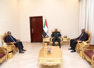 رئيس السيادة يطلع على نتائج زيارة اللجنة السيادية لغرب دارفور رئيس السيادة يطلع على نتائج زيارة اللجنة السيادية لغرب دارفور