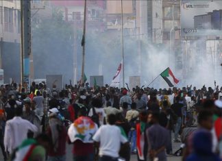 سقوط قتيل بالخرطوم في مظاهرات 6 أبريل سقوط قتيل بالخرطوم في مظاهرات 6 أبريل