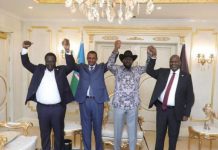 توقيع اتفاق في جنوب السودان على هيكلة قيادة الجيش توقيع اتفاق في جنوب السودان على هيكلة قيادة الجيش