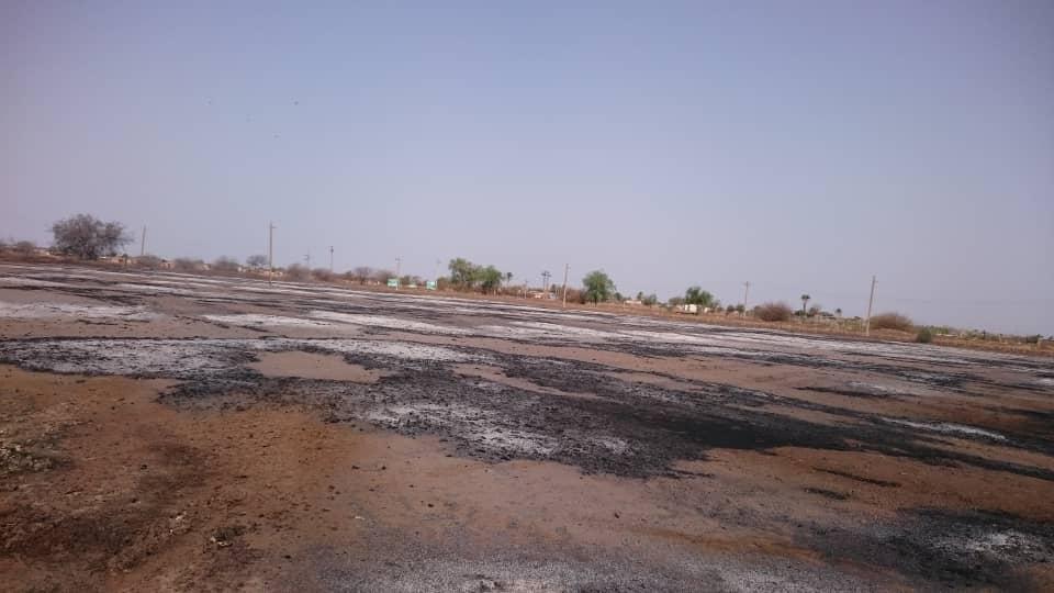 إخماد حريق هائل بمحالج كساب شرق سنار إخماد حريق هائل بمحالج كساب شرق سنار