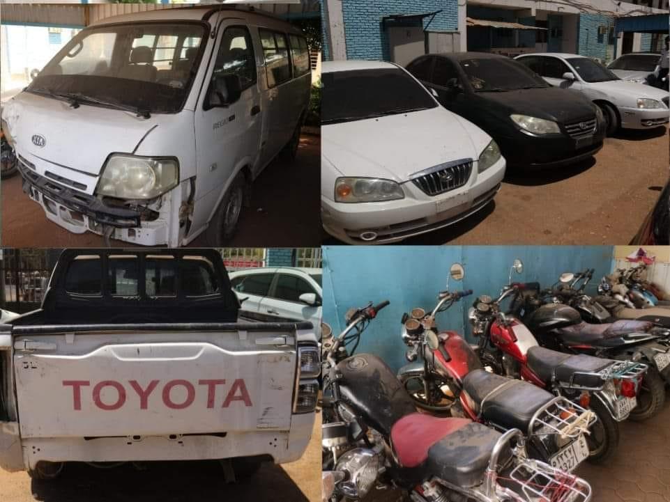 السودان..السلطات تعلن ضبط 13 مركبة و12 دراجة نارية السودان..السلطات تعلن ضبط 13 مركبة و12 دراجة نارية