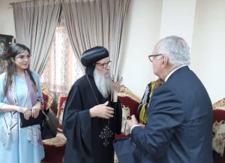 وفد المجتمع المصري يزور مقر الكنيسة القبطية الأرثوذكسية بالخرطوم وفد المجتمع المصري يزور مقر الكنيسة القبطية الأرثوذكسية بالخرطوم