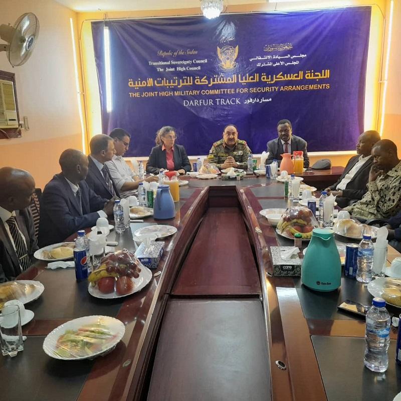 شراكة ذكية تهدف لإنفاذ بند الترتيبات الأمنية لمسار دارفور
