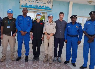 مدير شرطة إقليم النيل الأزرق يلتقي وفد اليونتامس مدير شرطة إقليم النيل الأزرق يلتقي وفد اليونتامس