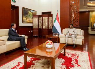 نائب رئيس مجلس السيادة يلتقي المبعوث الفرنسي لمنطقة الساحل والصحراء نائب رئيس مجلس السيادة يلتقي المبعوث الفرنسي لمنطقة الساحل والصحراء