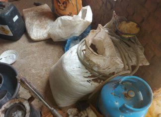 ضبط مصنعين لاستخلاص الذهب (الكرتة)بابوجبيهة ضبط مصنعين لاستخلاص الذهب (الكرتة)بابوجبيهة