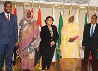 وزيرة العمل والإصلاح الإداري تزور منظمة المرأة العربية وزيرة العمل والإصلاح الإداري تزور منظمة المرأة العربية