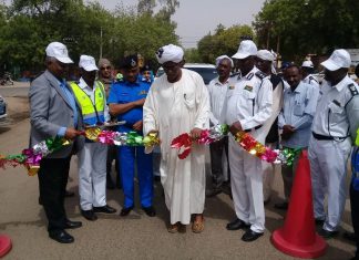 إفتتاح الطريق النموذجي بمدني بطول 2 كيلو متر إفتتاح الطريق النموذجي بمدني بطول 2 كيلو متر