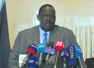 أطراف العملية السلمية يلتقون بوفد الوساطة برئاسة قلواك أطراف العملية السلمية يلتقون بوفد الوساطة برئاسة قلواك