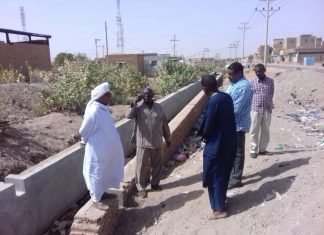 وزير البنى التحتية بنهر النيل يتفقد الطرق والمصارف والكباري وزير البنى التحتية بنهر النيل يتفقد الطرق والمصارف والكباري