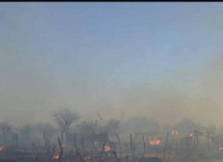 حريق يقضي علي ثلاثين منزلآ بشمال دارفور حريق يقضي علي ثلاثين منزلآ بشمال دارفور