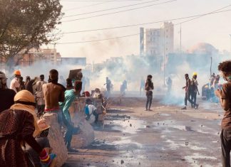 الأمة القومي في السودان يطالب باحترام حقّ التظاهر السلمي الأمة القومي في السودان يطالب باحترام حقّ التظاهر السلمي