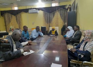 وزيرة التربية بالنيل الأزرق تلتقي وفد البنك الدولي وزيرة التربية بالنيل الأزرق تلتقي وفد البنك الدولي