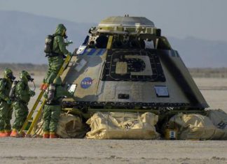 الكبسولة “ستارلاينر” تعود إلى الأرض بعد رحلة “عالية المخاطر” الكبسولة "ستارلاينر" تعود إلى الأرض بعد رحلة "عالية المخاطر"