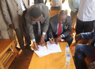 توقيع مذكرة تفاهم بين جامعة أفريقيا العالمية ومجلس رعاية الطفولة توقيع مذكرة تفاهم بين جامعة أفريقيا العالمية ومجلس رعاية الطفولة