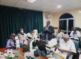 تدريب 25 تقني معمل بالجزيرة على جودة الفحص المجهري للملاريا تدريب 25 تقنى معمل بالجزيرة على جودة الفحص المجهرى للملاريا