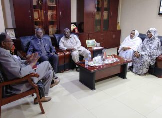 مدير جامعة السودان يلتقي مدير جامعة النيل الأزرق مدير جامعة السودان يلتقي مدير جامعة النيل الأزرق