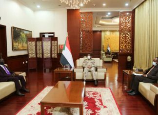 دقلو يلتقي نائب رئيس جمهورية جنوب السودان دقلو يلتقي نائب رئيس جمهورية جنوب السودان