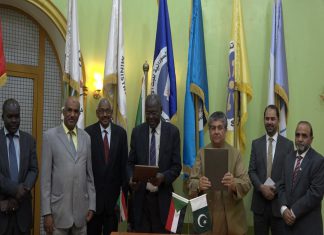 نوقيع مذكرة تفاهم في مجال السياحة والاثار بين السودان وباكستان نوقيع مذكرة تفاهم في مجال السياحة والاثار بين السودان وباكستان