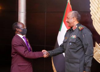 رئيس مجلس السيادة يشيد بجهود جوبا في تحقيق السلام بالبلاد رئيس مجلس السيادة يشيد بجهود جوبا في تحقيق السلام بالبلاد