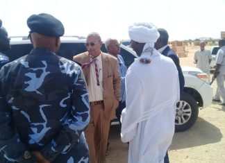 رئيس الجهاز القضائي بالشمالية يتفقد محاكم حلفا رئيس الجهاز القضائي بالشمالية يتفقد محاكم حلفا