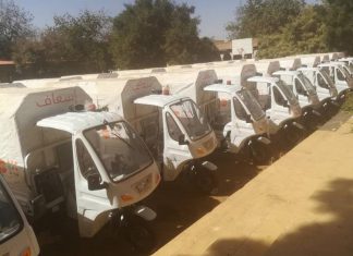 لأول مرة في السودان تجربة التكتك الإسعافي لمساعدة القابلات والحوامل لأول مرة في السودان تجربة التكتك الإسعافي لمساعدة القابلات والحوامل