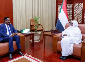 عضو السيادة تؤكد اهتمامها بقضايا المغتربين عضو السيادة تؤكد اهتمامها بقضايا المغتربين