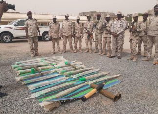 ضبط كمية من الذخيرة بمرسى الجزيئات بالساحل الجنوبي لميناء سواكن ضبط كمية من الذخيرة بمرسى الجزيئات بالساحل الجنوبي لميناء سواكن