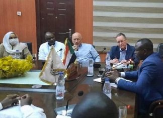 نمر يلتقي القائم بأعمال السفارة السويسرية بالخرطوم نمر يلتقي القائم بأعمال السفارة السويسرية بالخرطوم