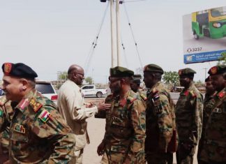 والي الجزيرة يستقبل وفد أكاديمية نميري العسكرية ويترحم على شهداء القوات المسلحة والي الجزيرةيستقبل وفدأكاديميةنميري العسكرية ويترحم على شهداء القوات المسلحة