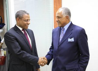 وكيل الخارجية يلتقى سفير جمهورية إثيوبيا الفيدرالية وكيل الخارجية يلتقى سفير جمهورية إثيوبيا الفيدرالية