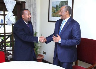 إجتماع مغلق بين البرهان وابي احمد إجتماع مغلق بين البرهان وابي احمد