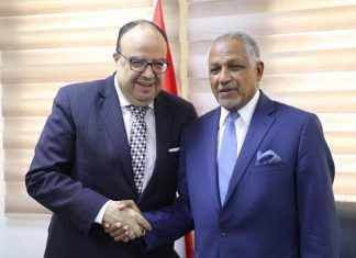 وكيل الخارجية يلتقي سفير مصر وكيل الخارجية يلتقي سفير مصر