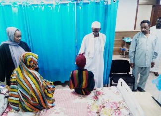 وفد الاشراف بالجزيره يطمئن على انسياب الخدمات الصحيه بالولايه وفد الاشراف بالجزيره يطمئن على انسياب الخدمات الصحيه بالولايه