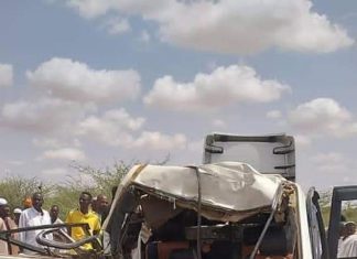 مصرع وإصابة 9 أشخاص في حادثة تصادم عربة “برادو” مع “ناقلة جرار” بالأسماء عاجل السودان .. مصرع وإصابة 9 أشخاص في حادثة تصادم عربة “برادو” مع “ناقلة جرار” بالأسماء