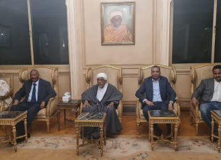 الميرغني وبرمة يجتمعان بالقاهرة لتنسيق المواقف بين حزبيهما الميرغني وبرمة يجتمعان بالقاهرة لتنسيق المواقف بين حزبيهما