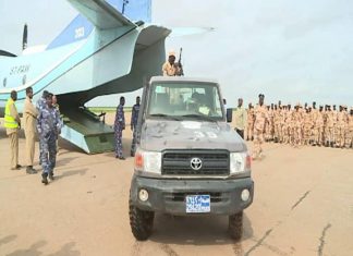 وصول تعزيزات امنية لولايتي النيل الأزرق وكسلا وصول تعزيزات امنية لولايتي النيل الأزرق وكسلا