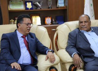 دهب يستقبل أمين مجالس البحث العلمي العربية دهب يستقبل أمين مجالس البحث العلمي العربية