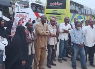 معلموكسلاالمشاركون فى تصحيح الشهادة السودانية يغادرون الى الخرطوم معلموكسلاالمشاركون فى تصحيح الشهادة السودانية يغادرون الى الخرطوم