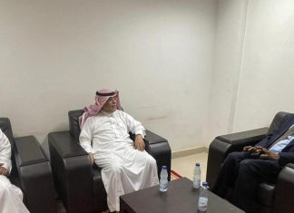 السفير السعودي يلتقي مدير إدارة البرتوكول والحصانات بالخارجية السفير السعودي يلتقي مدير إدارة البرتوكول والحصانات بالخارجية